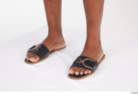  Dina Moses black sandals foot shoes 0002.jpg